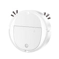 Intelligent Sweeper Robot Home Automatic 3 In 1 Integrated Cleaning Machine Vacuum Cleaner, Rechargeable White