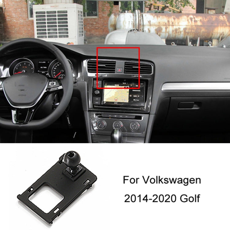 For Volkswagen Car Air Outlet Modified Mobile Phone Holder Base, 05-13 Touran, 08-12 Lavida, 08-12 Bora, 09-13 Golf 6, 11-15 Passat, For 11-18 POLO, 11-18 Touareg, 17-21 Magotan/19-20 CC, 14-20 Golf, 12-14 Sagitar, 12-14 Magotan                        ...