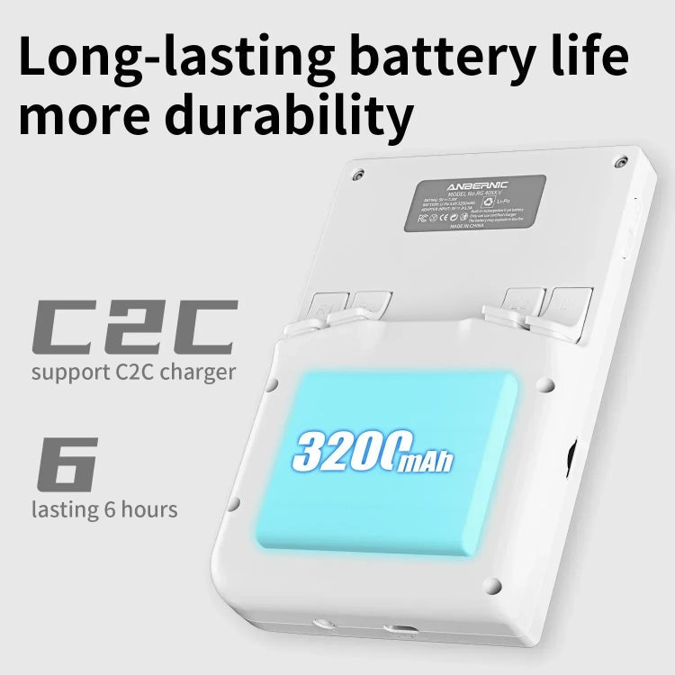 Screen Joystick Game Console With Ambient Light Portable Retro Handheld Console, 64GB, 64GB+128GB, 64GB+256GB