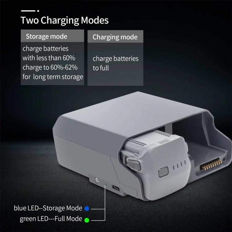 Für DJI Air 3S / Air 3 YX Zwei-Wege-Ladegerät Batteriemanager, Zwei-Wege-Ladegerät