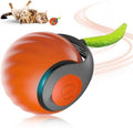 Smart Self Rolling Ball Interactive Cat Toys USB Rechargeable Cat Ball Two Speed Adjustment, TUTU Orange, TUTU Blue
