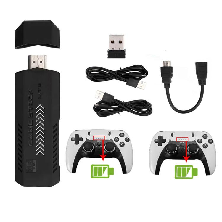 M10 Pro 4K TV Game Player 3D HD Retro Video Game Console, 64G With Wired Controller, 128G With Wired Controller, 256G With Wired Controller, 64G With Charged Controller, 128G With Charged Controller, 256G With Charged Controller
