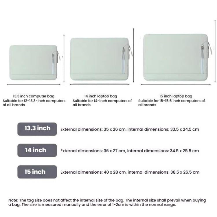 Women Laptop Sleeve Bag 13-15.6 Inch Protective Waterproof Carry Case