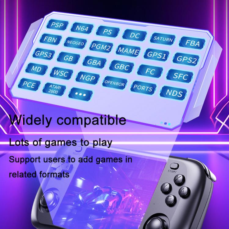 Game Console Linux System GBA Handheld Video Game Console, 64G, 128G