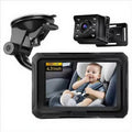 4.3 inch HD 1080P Car Baby Monitor, With USB