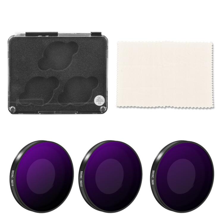 Für Insta360 Go Ultra BRDRC Objektivfilter Kamerazubehör, UV, CPL, ND16, ND8+ND16+ND32