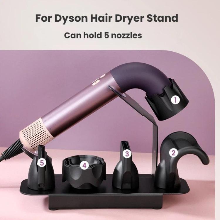 Tischständer für Dyson HD17/HD18 Haartrockner zur Aufbewahrung von 5 Aufsätzen