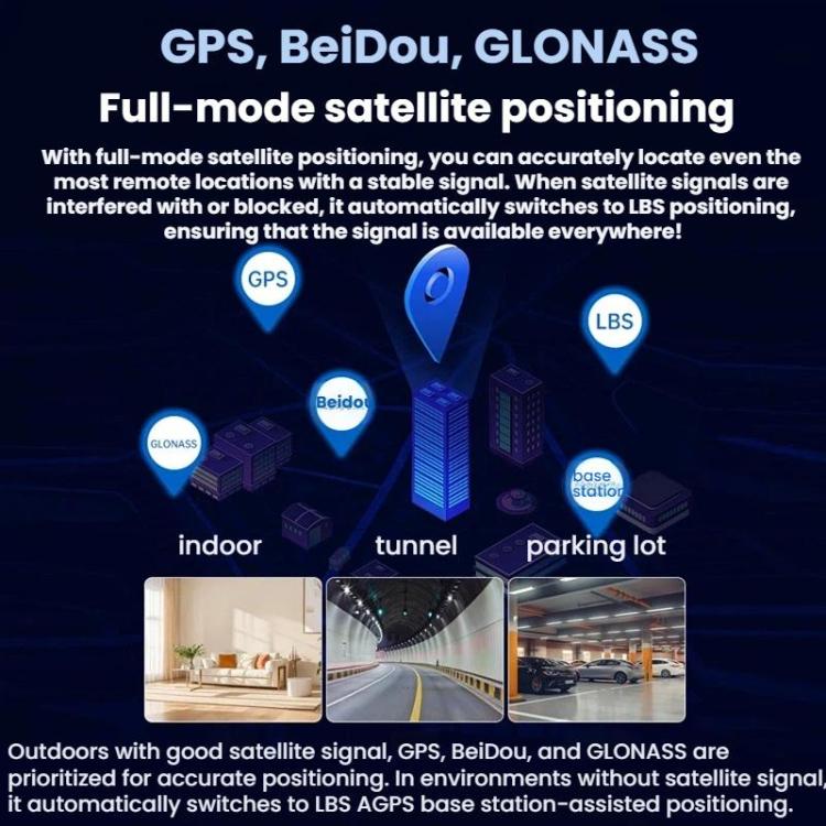 Auto-GPS Multi-Mode Satelliten Anti-Diebstahl Ortungsgerät+Lebenslange Plattform, 2G-D Standalone, 4G-SA-D Standalone