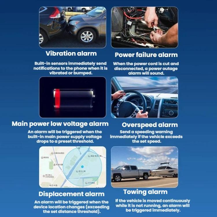 Auto-GPS Multi-Mode Satelliten Anti-Diebstahl Ortungsgerät+Lebenslange Plattform, 2G-D Standalone, 4G-SA-D Standalone