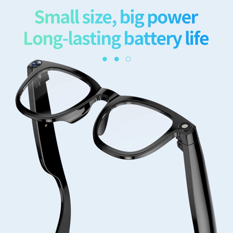 JS01 Pro Smart Glasses unterstützen 12MP Kamera, KI-Übersetzung, Personenerkennung, Video- und Audioaufnahme, transparente Blaulichtfiltergläser, Gläser mit blauem Verlauf, Gläser mit rotem Verlauf