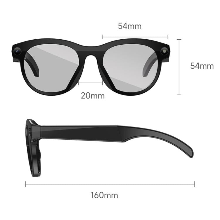 M88 Smart Glasses unterstützen 2MP Kamera, 720P Videoaufnahme, KI-Simultanübersetzung und Personenerkennung