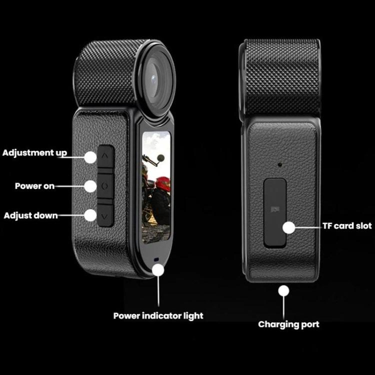 D03 HD-Action-Kamera, am Hals tragbare magnetische Mini-Smart-Daumenkamera