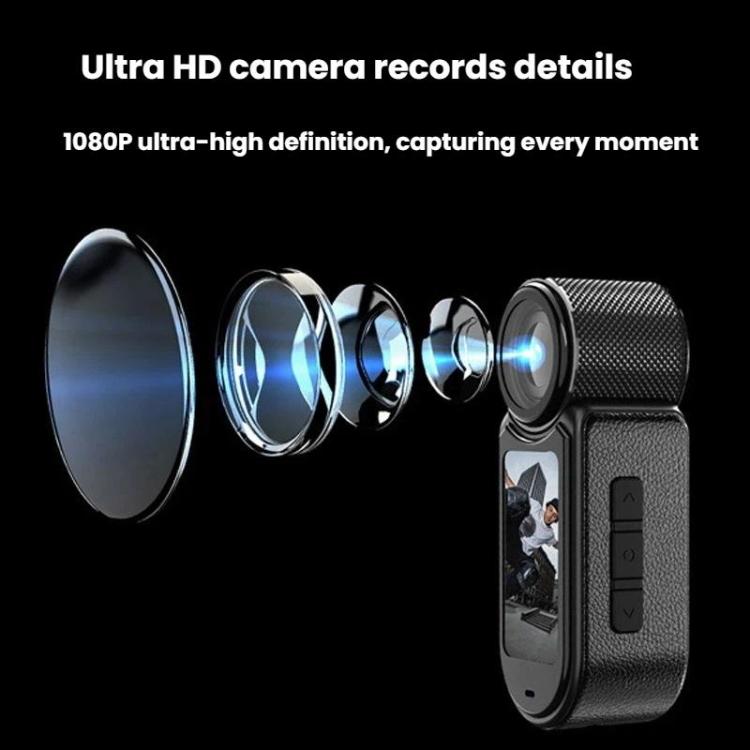 D03 HD-Action-Kamera, am Hals tragbare magnetische Mini-Smart-Daumenkamera