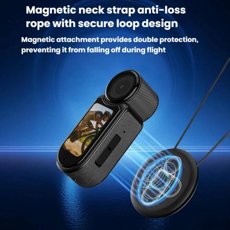 D03 HD-Action-Kamera, am Hals tragbare magnetische Mini-Smart-Daumenkamera
