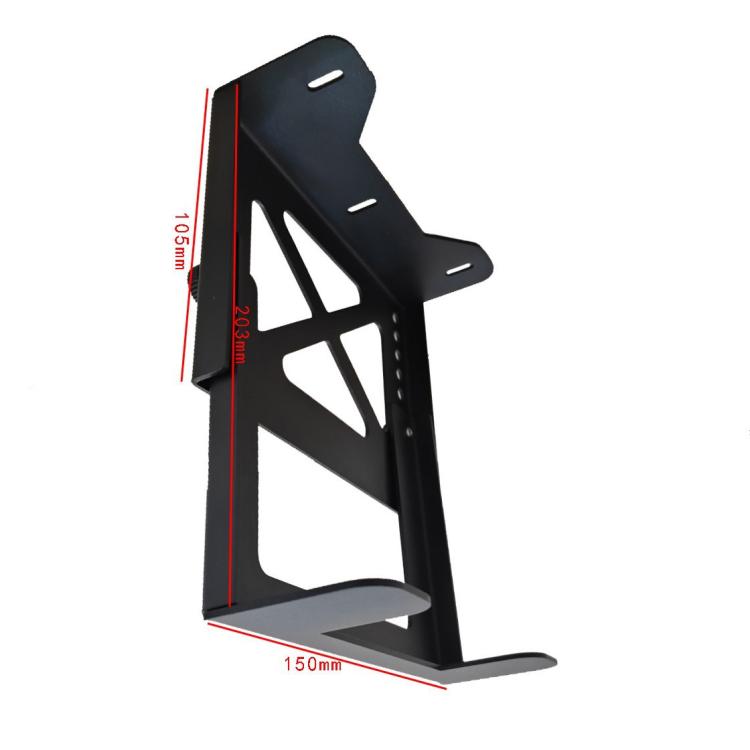Verstellbare Untertischhalterung aus Metall für NAS, PC, Mini-Computer, PS5-Spielekonsole, platzsparendes Rack, KXD250311