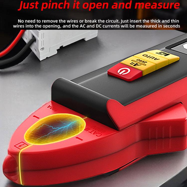 Hochpräzises intelligentes Zangenmessgerät AC/DC 100A 6000-Counts Multimeter, UX1