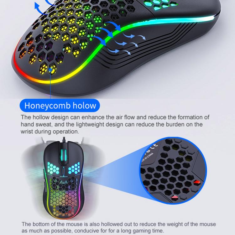 iMICE MK-X30 RGB-Beleuchtung anpassbares 1,5 m kabelgebundenes mechanisches Gaming-Tastatur-Maus-Set