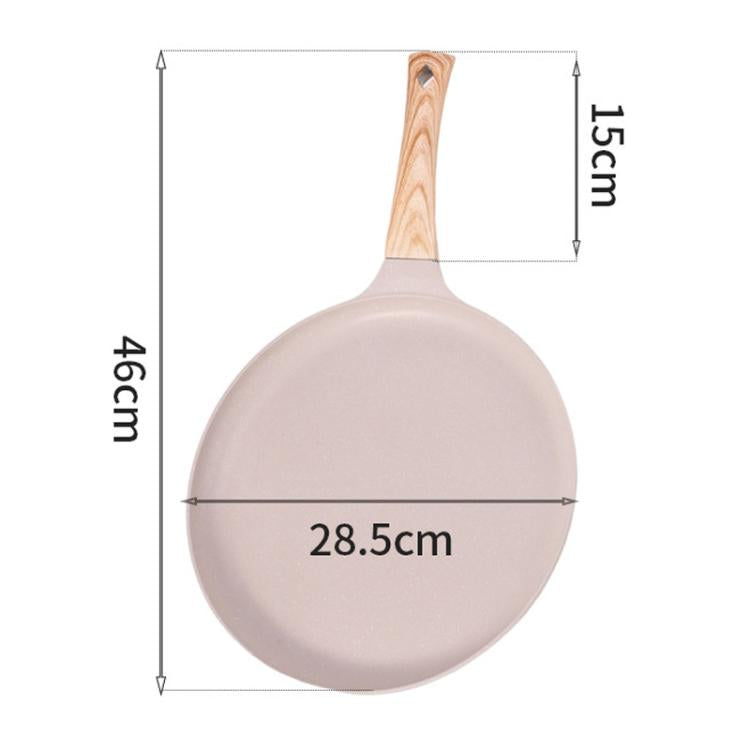 Multifunktionale Antihaft-Bratpfanne für den Haushalt, Antihaft-Pfanne für Eier & Pizza, Klein Schwarz, Mittel Schwarz, Groß Schwarz, Klein Beige, Mittel Beige, Groß Beige