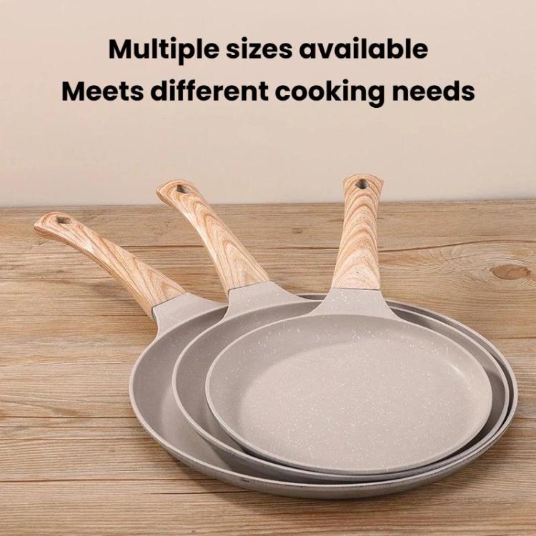 Multifunktionale Antihaft-Bratpfanne für den Haushalt, Antihaft-Pfanne für Eier & Pizza, Klein Schwarz, Mittel Schwarz, Groß Schwarz, Klein Beige, Mittel Beige, Groß Beige