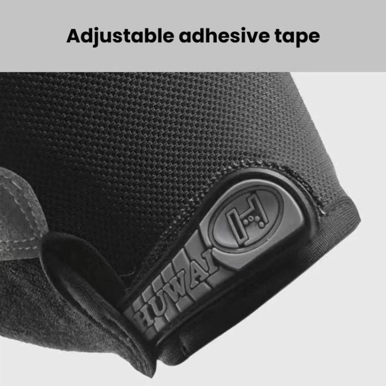 Breathable Half-Finger Gloves For Outdoor Fitness & Sports Non-Slip Wear-Resistant Mountaineering Fingerless Gloves, S, M, L