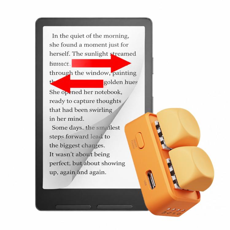 Hanlinyue 2-Key High-Speed Switch Keyboard Bluetooth Page Turner, Pink For KOBO, Pink For Phone, Pink For E-book, Purple For Phone, Purple For E-book, Purple For KOBO, Green For KOBO, Green For Phone, Green For E-book, Orange For Phone, Orange For KOBO...
