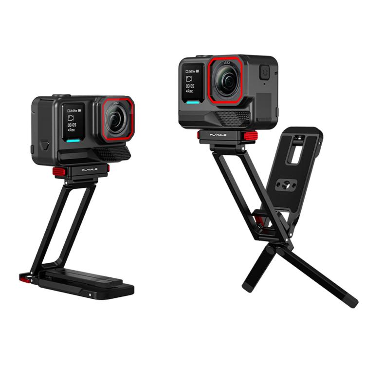 Magnetisches Schnellwechsel-Stativ für Insta360 Ace / Ace Pro 2 / X5 zur Befestigung am Flymile-Karabiner