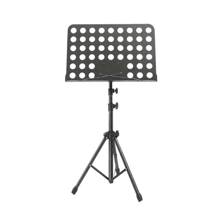 Tragbarer, faltbarer Universal-Notenständer, höhenverstellbar, für Proben und Auftritte, Ständer + Notenmappe + Tragetasche