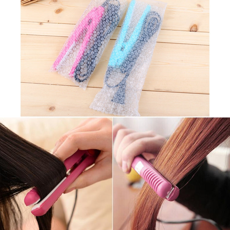 Mini-Haarglätter mit Keramik-Turmalin-Platten und Lockenstabfunktion
