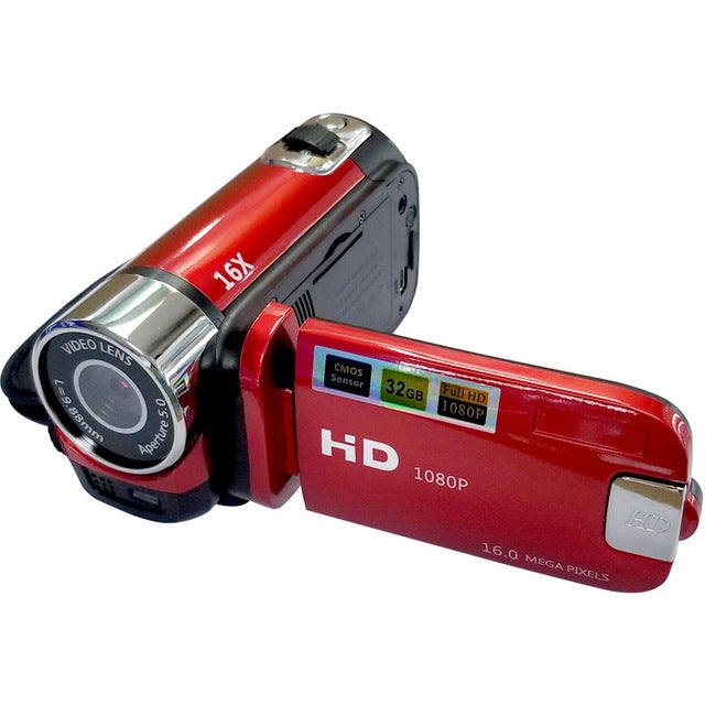 16-fach digitaler Zoom HD 16-Megapixel Heim- und Reise-DV-Kamera, US-Stecker