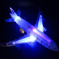 Model Airplane Toys Electric Flash Music Plane Kids Toy DIY Aircraft Gift