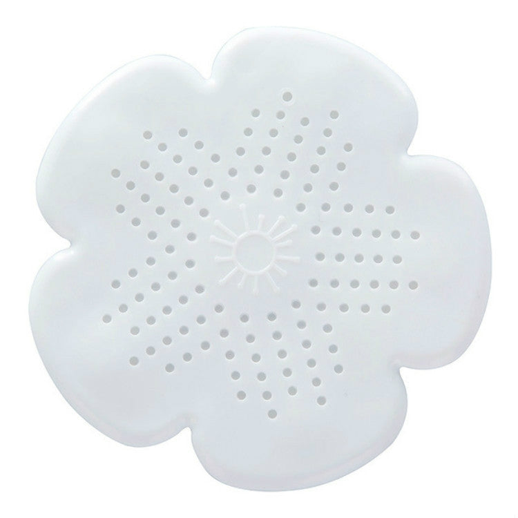 Flower Shape Bathroom Drain Hair Catcher Sink Strainer Filter Anti Clog Cover
