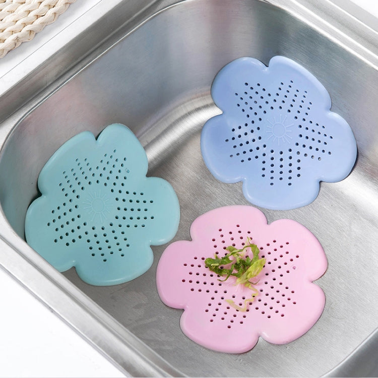 Flower Shape Bathroom Drain Hair Catcher Sink Strainer Filter Anti Clog Cover