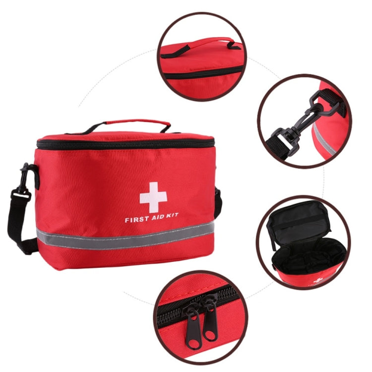 Outdoor First Aid Kit Sports Camping Bag Home Medical Emergency Survival Package, Emergency Survival Package