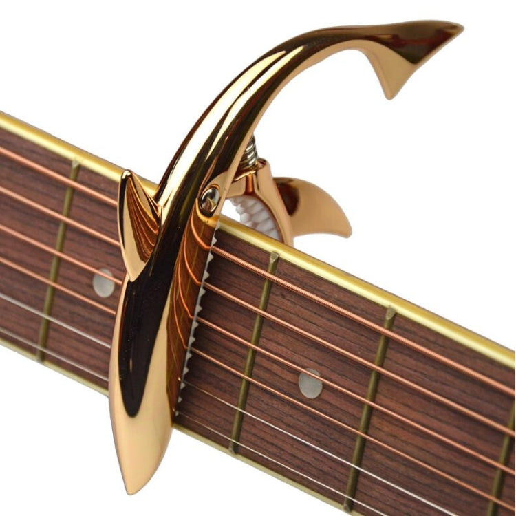 Shark Shape Zinc Alloy Guitar Capo, Guitar Capo