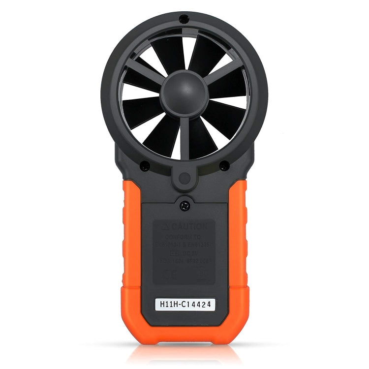 PEAKMETER High-precision Digital Display Wind Speed Air Volume Measuring Instrument, MS6252A Wind Speed, Air Volume, MS6252B Temperature, Humidity, USB