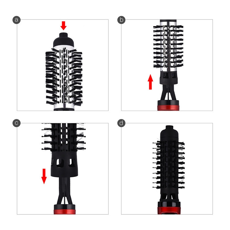 360 Degrees Rotation Electric Hair Dryer Brush Professional Hair Blow Dryer Comb Electric Hair Curler