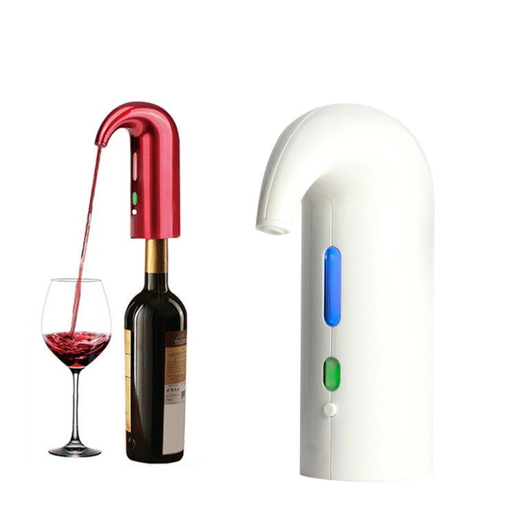 Red Wine USB Rechargeable Quick Decanter Intelligent Wine Decanter, White, Black, Red