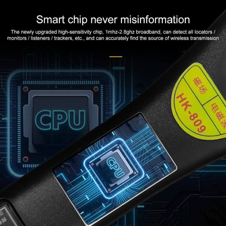 HK-809 High-Sensitivity Wireless Signal Detector – 1MHz–2.8GHz
