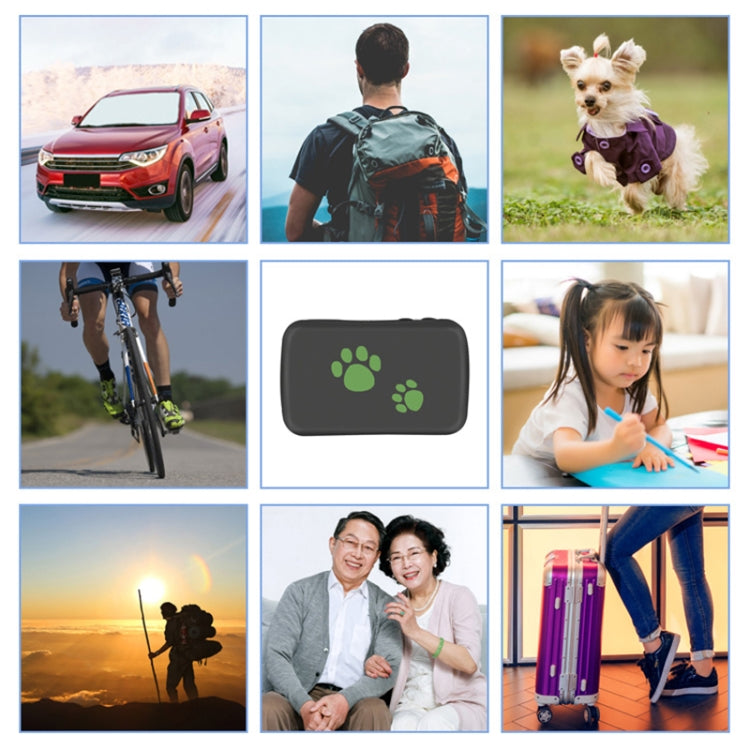 TK203 4G GPS / GPRS / GSM Personal / Goods /  Pet / Bag Locator Pet Collar Real-time Tracking Device, TK203