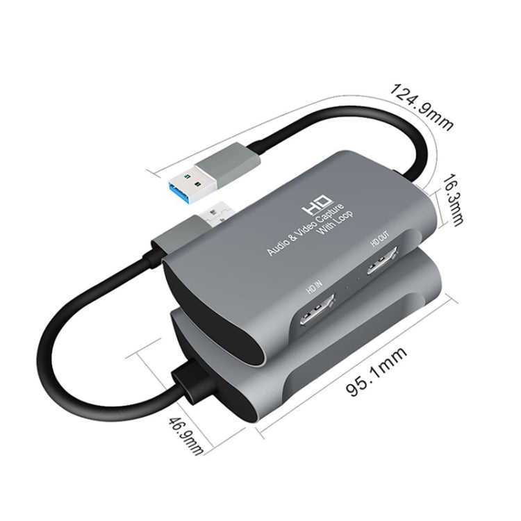 Z31 HDMI-Buchse auf HDMI-Buchse + Audio + USB 2.0 Video-Capture-Box
