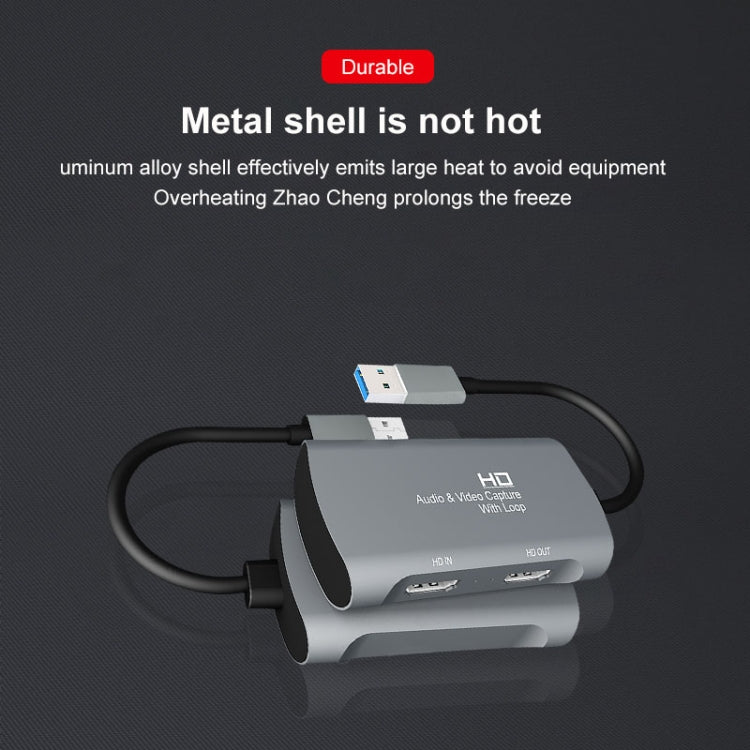 Z31 HDMI-Buchse auf HDMI-Buchse + Audio + USB 2.0 Video-Capture-Box