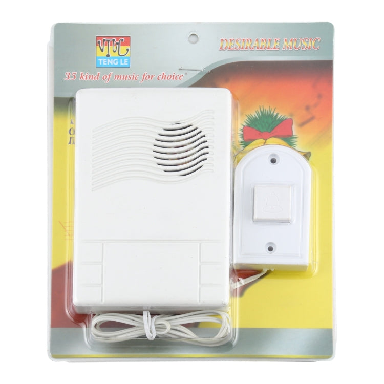 TENG LE DC4.5V Wired Smart Colorful Flasher Door Chime