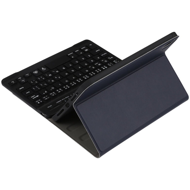 A06S Abnehmbare Lammleder-Textur Ultradünne TPU-Hintergrundbeleuchtung Bluetooth-Tastatur Leder-Tablet-Hülle mit Ständer für iPad mini 6 / mini 7, A06S