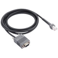 2m RS232 to RJ45 Scanner Serial Data Cable for Symbol LS2208, RS232 to RJ45
