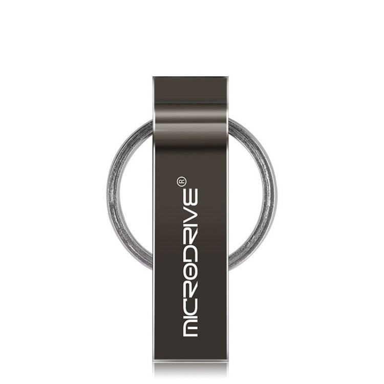 MicroDrive 4 GB USB 2.0 Metall-Schlüsselanhänger-USB-Stick, 4 GB