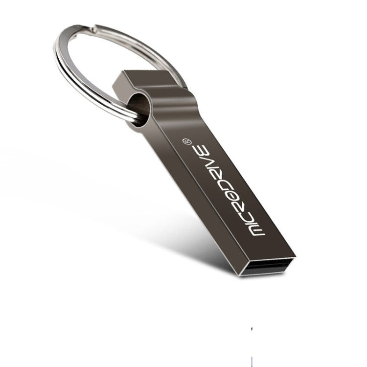 MicroDrive 4 GB USB 2.0 Metall-Schlüsselanhänger-USB-Stick, 4 GB
