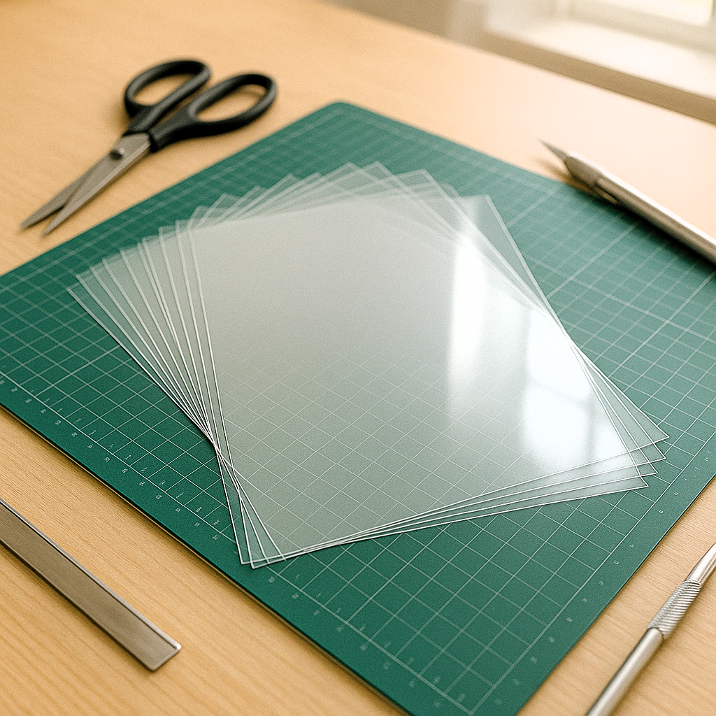 50 x Printable Inkjet A4 Clear Acetate Film. 100 Micron - Bulk Buy