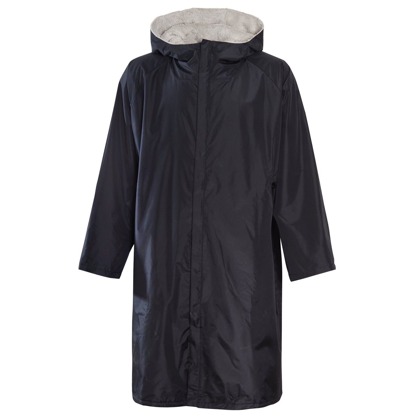 Changing Robe Kids Unisex Hooded Coat Black/Grey Windproof Waterproof Quick Dry for Beach Surfing Swimming by Heatwave Thermalwear