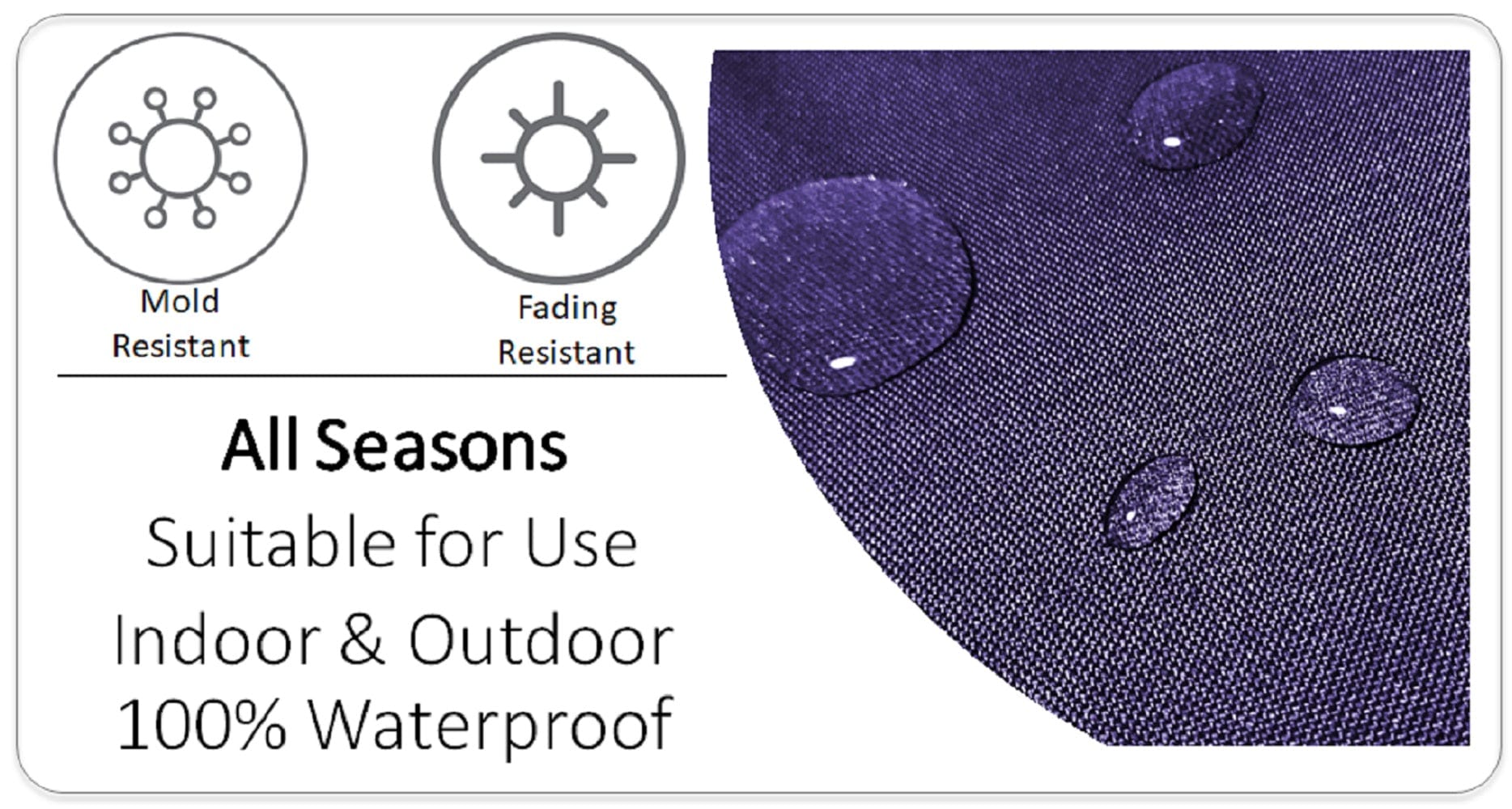 OLIVIA ROCCO Cushion Covers Dhalia Lilac Waterproof 43x43cm Reversible Breathable Indoor Outdoor Ideal For Patio, Garden, Sofa, And Chair