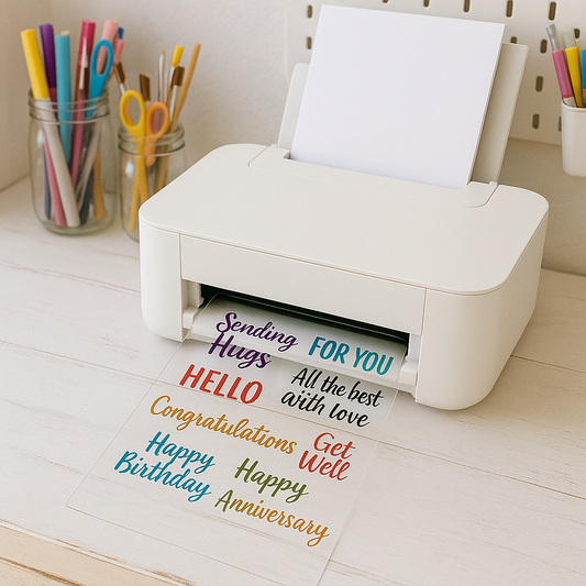 50 x Printable Inkjet A4 Clear Acetate Film. 100 Micron - Bulk Buy